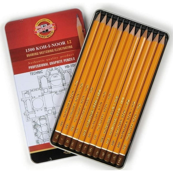 Pencil Set Michel 12 Pieces HB-10H