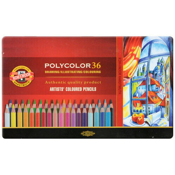 Colouring pencils Michel Polycolor Multicolour 36 Pieces