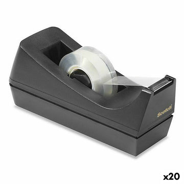 Sellotape Dispenser Scotch Black (20 Units)