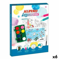 Craft Set Alpino Aquarelle (6 Units)