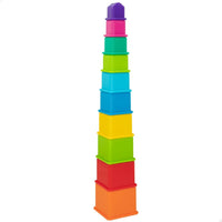 Stacking Blocks PlayGo 16 Pieces 4 Units 10,5 x 9 x 10,5 cm