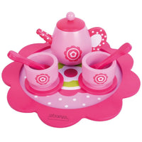 Tea set Woomax Toy 9 Pieces (4 Units)