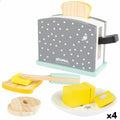 Toaster Woomax 8 Pieces 4 Units 19,5 x 12,5 x 8 cm