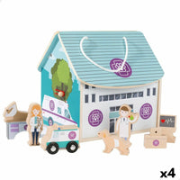 Playset Woomax Vet 9 Pieces 4 Units 19 x 18 x 19 cm