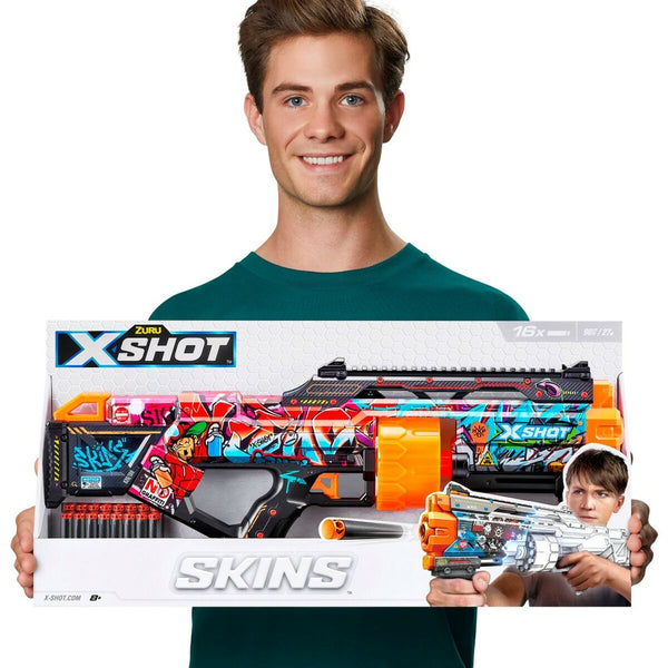 Dart Gun Zuru X-Shot Last Stand 58,5 x 23,5 x 9 cm (6 Units)