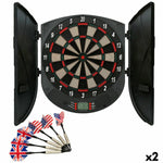 Electronic Dartboard Aktive 45 x 50 x 4,5 cm (2 Units)