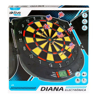 Electronic Dartboard Aktive 45 x 50 x 4,5 cm (2 Units)