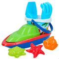 Beach toys set Colorbaby 8 Pieces Ship polypropylene (24 Units)