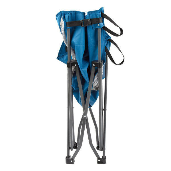 Foldable Camping Chair Aktive Blue 48 x 86 x 50 cm (2 Units)