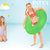 Inflatable Floating Doughnut Intex Neon 91 x 91 cm (24 Units)