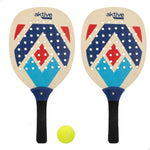 Beach Spades with Ball Aktive Blue Red (12 Units)