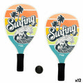 Beach Spades with Ball Aktive Surf 20 x 40 cm (12 Units)