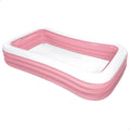 Inflatable Paddling Pool for Children Intex Pink 1050 L 305 x 56 x 183 cm (2 Units)