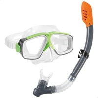 Snorkel Goggles and Tube Intex Surf Rider Children's (6 Units)