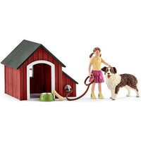 Schleich Figurine 42376 - Animal de la ferme - Niche