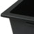 Cefito Kitchen Sink 80X48CM Granite Stone Kitchen Sinks in Black