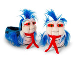 Labyrinth Ello Worm Plush Slippers for Adults § One Size Fits Most