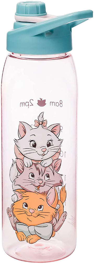 Disney Aristocats 28-Ounce Plastic Water Bottle w/ Screw Lid