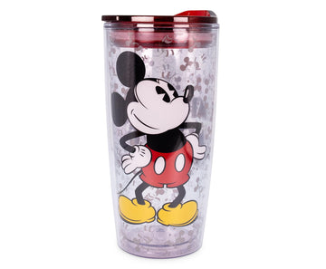 Disney Mickey Mouse "Since 1928" Double-Walled Travel Tumbler § Holds 20 Ounces