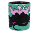 Disney Villains Ursula Glitter Ceramic Mug § Holds 14 Ounces