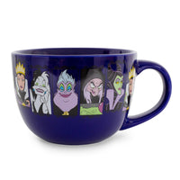 Disney Villains Close-Up Panels Ceramic Soup Mug § 24 Ounces