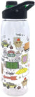 Friends Icons 28-Ounce Plastic Water Bottle w/ Screw Lid