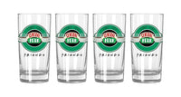 Friends Central Perk 4 Piece 10oz Tumbler Glass Set