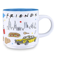 Friends Icons 13oz Ceramic Mug