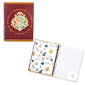 Harry Potter Vintage Hogwarts Crest Hardcover Spiral Journal Notebook