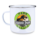 Jurassic Park Ranger 21-Ounce Enamel Camper Mug