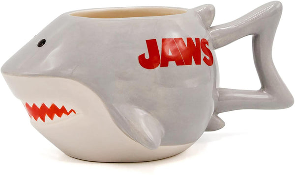 JAWS Shark 20-Ounce Ceramic 3D Sculpted Mug