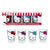 Sanrio Hello Kitty Faces 1.5-Ounce Mini Shot Glasses § Set of 4