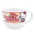 Sanrio Hello Kitty x Nissin Cup Noodles Ceramic Soup Mug § Holds 24 Ounces