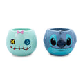 Disney Lilo & Stitch Scrump and Stitch Sculpted Ceramic Mini Mugs § Set of 2