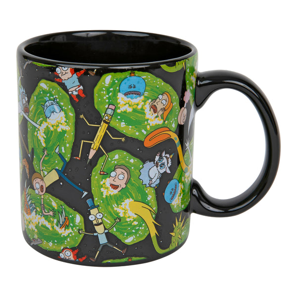 Rick and Morty Get Swifty 20oz Jumbo Ceramic Mug