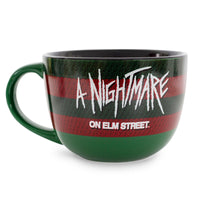 A Nightmare on Elm Street Sweater Claws Ceramic Soup Mug § Holds 24 Ounces