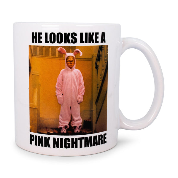 A Christmas Story Pink Nightmare Ceramic Mug § Holds 20 Ounces