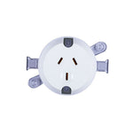 Single Surface Socket 10A White