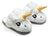 Plush White Unicorn Slippers Adult