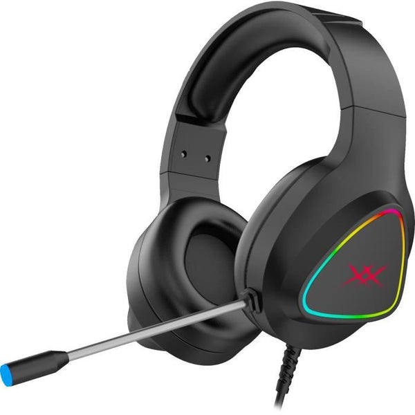 THOMSON - Roxxor Casque Gaming Vidar avec Micro Réglable Anti Bruit RGB pour PS4/PS5/XBOX/PC/Mac