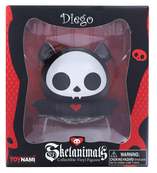 Skelanimals 4.5 Inch Collectible Vinyl Figure § Diego the Bat