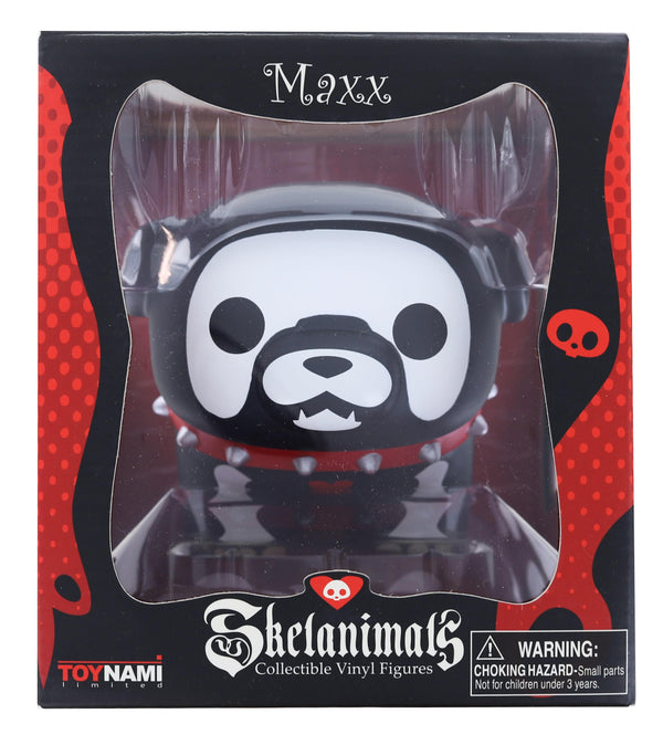 Skelanimals 4.5 Inch Collectible Vinyl Figure § Maxx the Bulldog