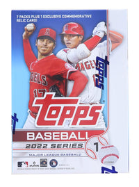 2022 Topps Baseball Series 1 Relic Box § 7 Packs