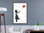 Poster - Banksy: Girl with Balloon I