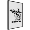 Poster - Banksy: Mona Lisa with Bazooka I