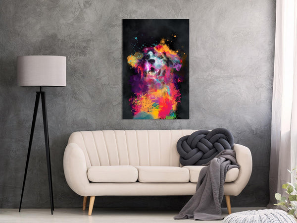 Canvas Print - Dog's Joy (1 Part) Vertical