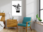 Poster - Banksy: Mona Lisa with Bazooka II