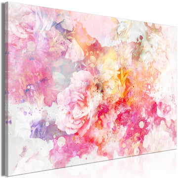 Canvas Print - Explosion of Flowers (1 Part) Wide