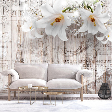 Self-adhesive Wallpaper - Parisian Lilies