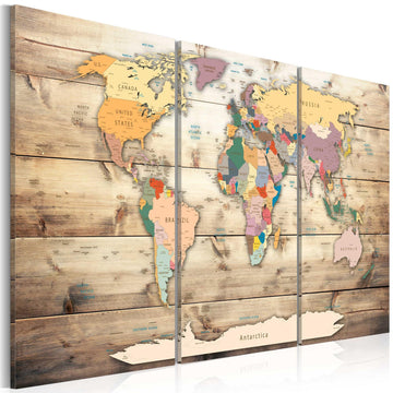 Canvas Print - Map of Dreams